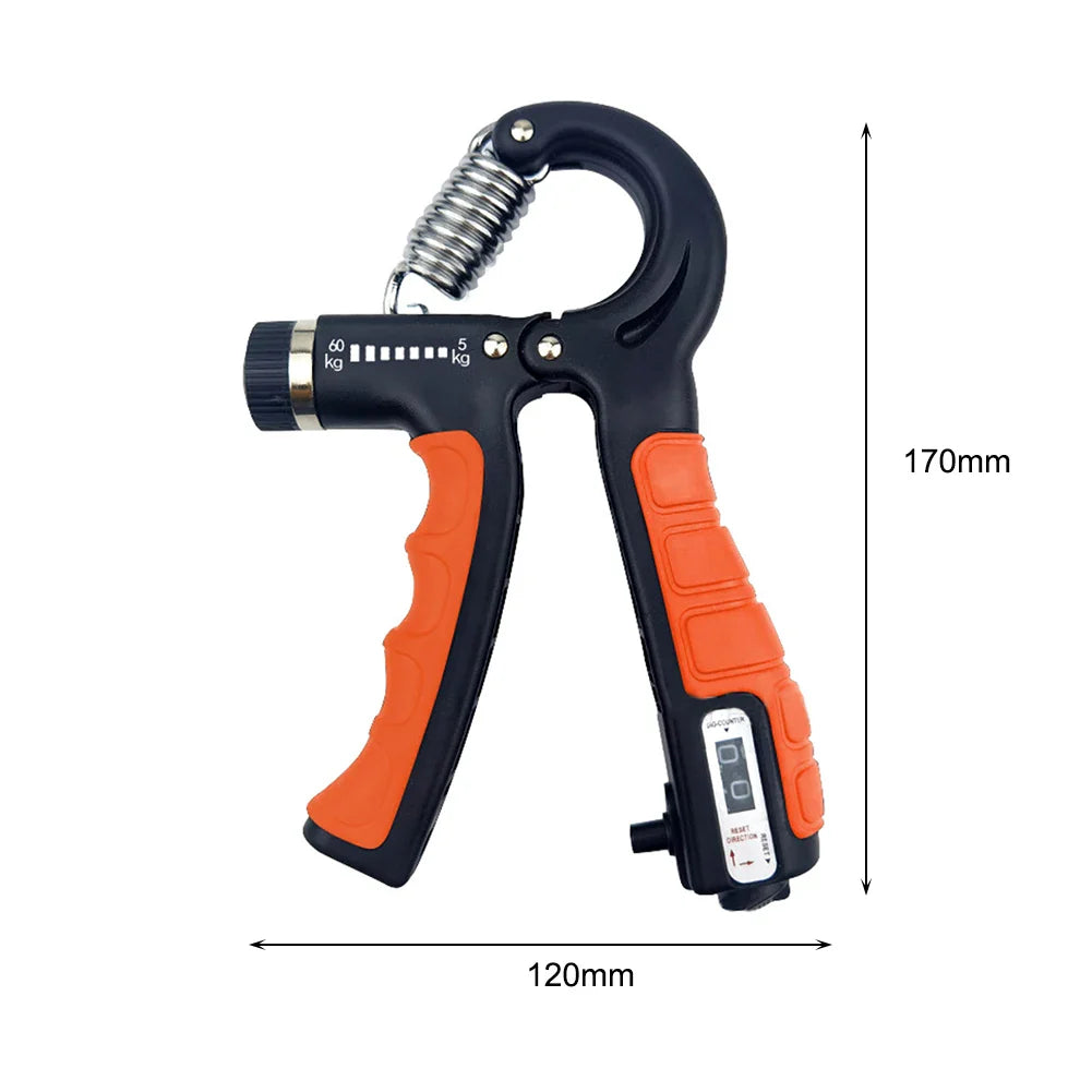 Electronic Hand Grip Strength Trainer — Dynamometer Finger Gripper Expander for Fitness & Hand Strength