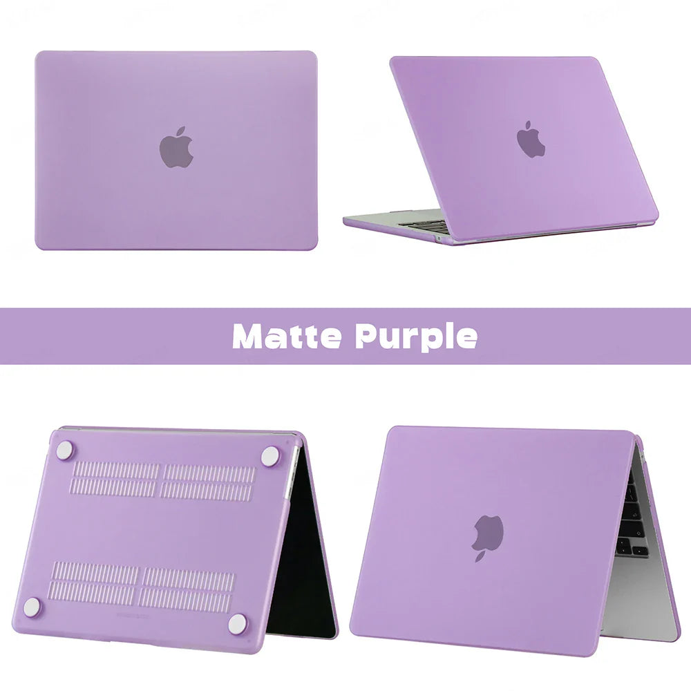 MacBook Air 13 Case - Compatible with MacBook Air M1, M2 (2023), Air 15, Pro 14 M3 (2023), and Pro 16 Cover - Laptop Accessories