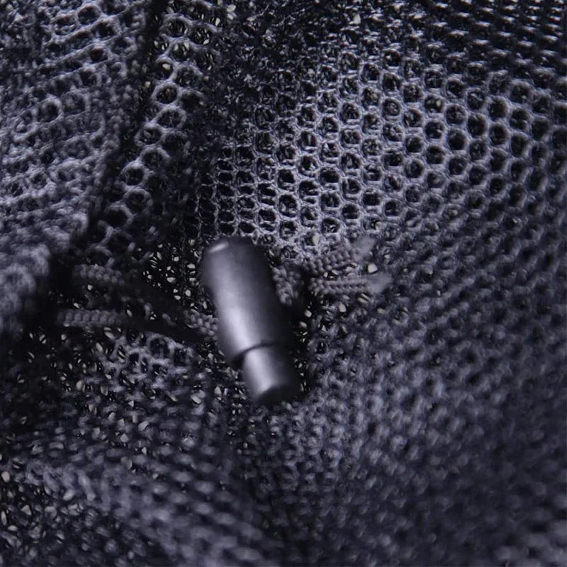 Large Nylon Mesh Laundry Bag — Durable Drawstring Clothes Washing Bag, Anti-Snag & Deformation
