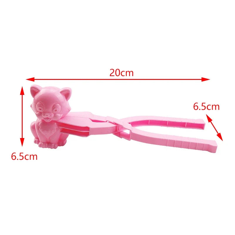 Duck Rice Mold Snowball Maker – Cute Animal Rice Ball Shaper with Handle for Kids & Winter Fun
