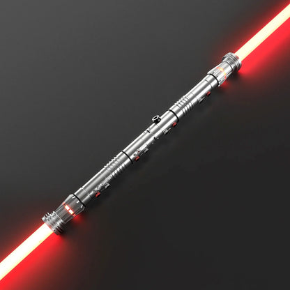 Darth Maul Double-Edged Neopixel Lightsaber – Xenopixel Jedi Laser Sword for Heavy Dueling & Cosplay