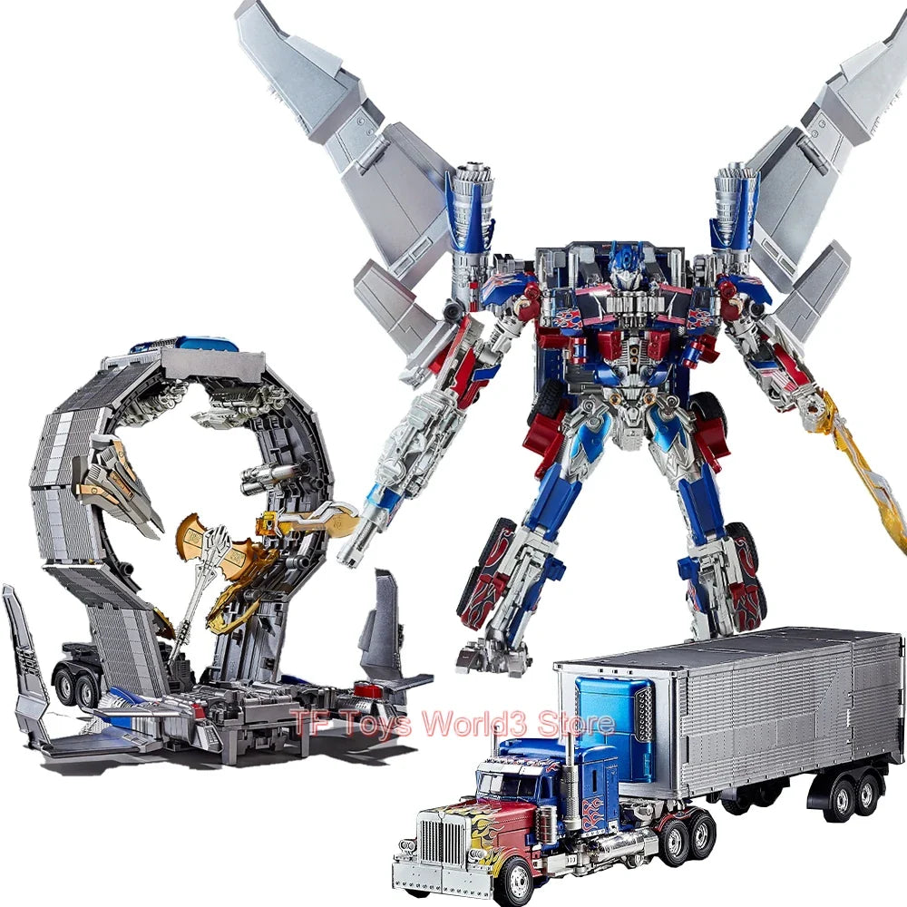 YOUHU 8868G Transformation Toys – SS05 OP Commander Trailer & Circular Arsenal Combiner Action Figure Robot Model