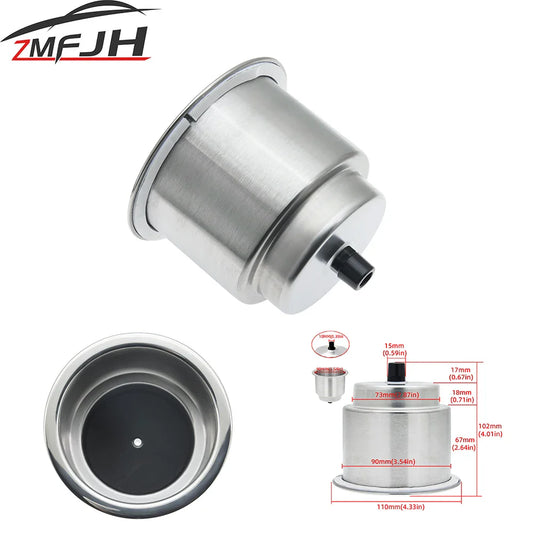 Stainless Steel Boat & RV Drink Holder – Water Cup Bottle Bracket for Marine, Camper & Boating Accessories