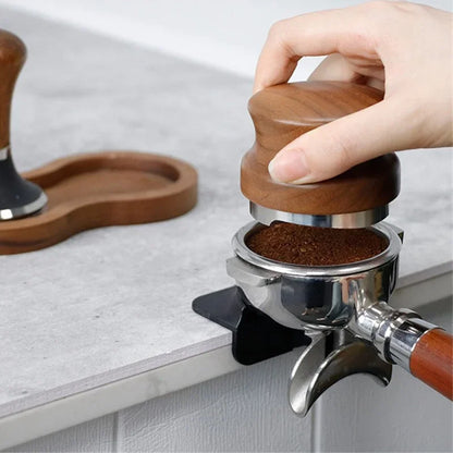 Non-Slip Silicone Espresso Coffee Mat – Press Tampering Holder for 51/53/58mm Tamping Barista Tools