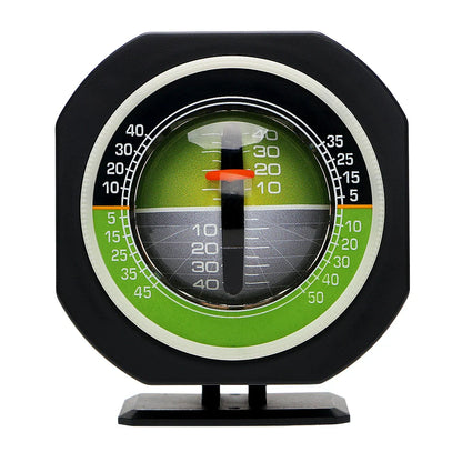 High-Precision Car Inclinometer & Compass — Built-in LED Slope Meter, Vehicle Angle & Gradient Level