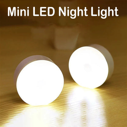 LED Battery Powered Bedside Night Light – 3 Mode Eye Protection Lamp for Kitchen, Wardrobe, Stair & Closet