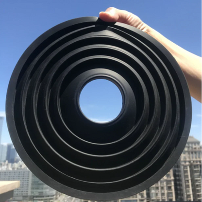Silicone Foldable Reversible Lens Hood – Anti-Reflective Camera Shade for 53mm–72mm & 73mm–88mm Lenses
