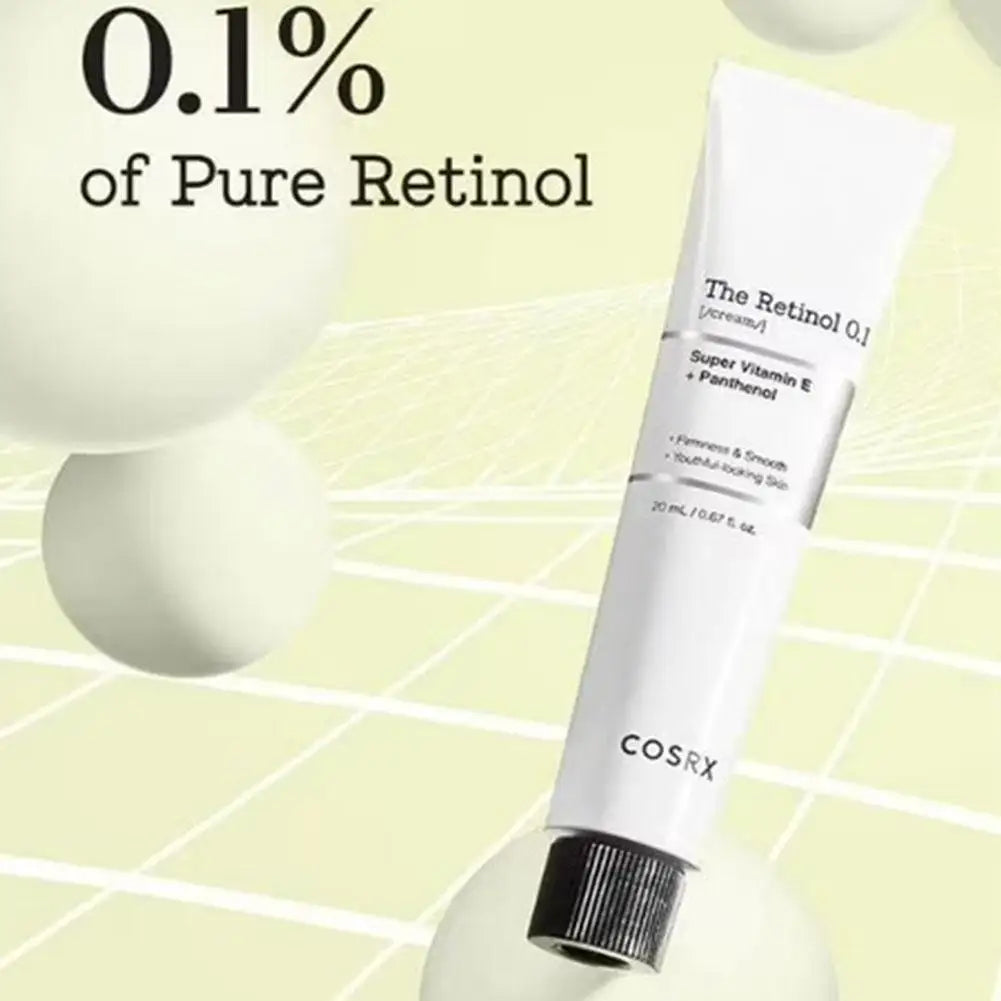 Pure Retinol 0.1% Night Face Cream – Niacinamide & Hyaluronic Acid Moisturizer for Skin Renewal and Nourishment