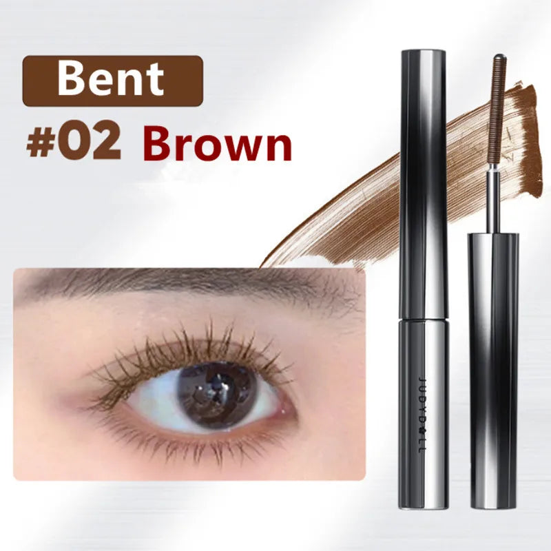 Judydoll Waterproof Silk Fiber Mascara – Black Long Curling Lash Extensions for Sexy Eyes Makeup