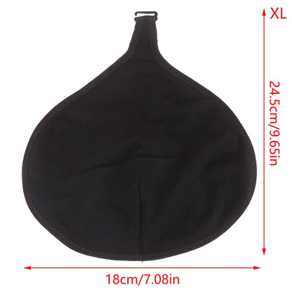 Women Silicone Breast Forms Cover with Cotton Pocket – Mastectomy Prosthesis Protective Triangle Inserts