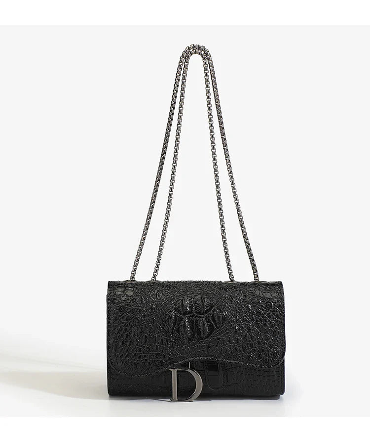 Women's Luxury Crossbody Handbag – Sequined Shoulder Messenger Bag with Chains, Casual Purses & Handbags