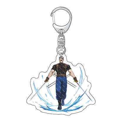 Fullmetal Alchemist Edward Elric Acrylic Keychain – Anime Bag Charm & Creative Gift Keyring