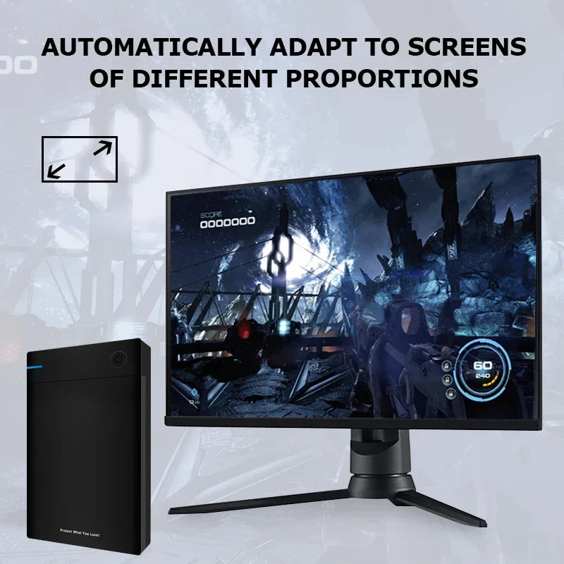 Hyperspin HDD with 100,000+ Retro Games – Portable Game Hard Drive for PS4/PS3/PS2/Wii/WiiU/SS/N64, Compatible with Windows 7/8/10