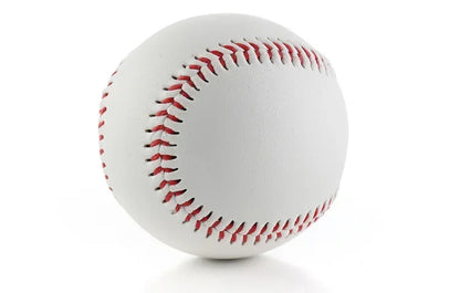 Baseball No. 9 Softball Hardball Training Balls – Handmade White Safety Kid Baseballs for Men's Practice & Team Games