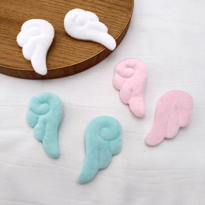 Angel Wing Plush Hair Clips - Cute 5cm Hairpin Barrettes for Girls Sweet Style Headwear & Accessories