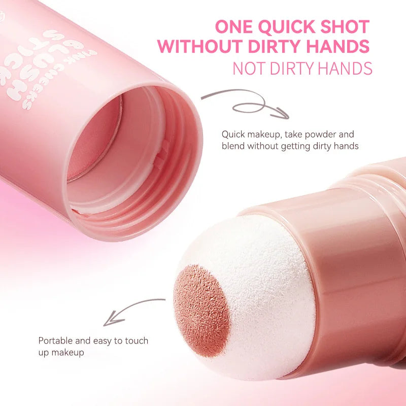 Life Girls Pink Double-Ball Makeup Sponge – Low-Pigment Applicator for Instant Smooth, Fairer-Looking Skin