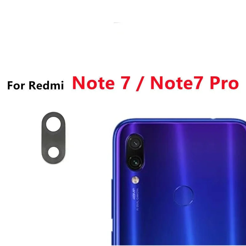 Rear Back Camera Glass Lens Replacement for Xiaomi Redmi Note Series with Repair Tools Kit