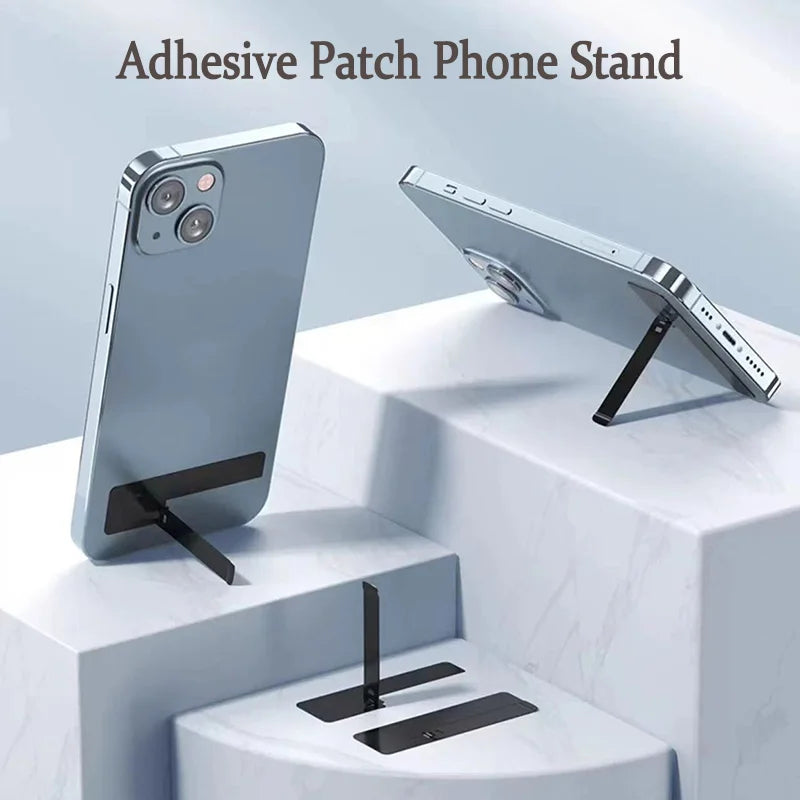 Ultra Thin Foldable Phone & Tablet Stand Stainless Steel Invisible Desktop Holder
