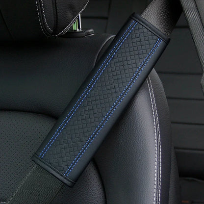 PU Leather Seat Belt Shoulder Cover - Breathable Safety Belt Padding for Car Accessories - Auto Interior Protection