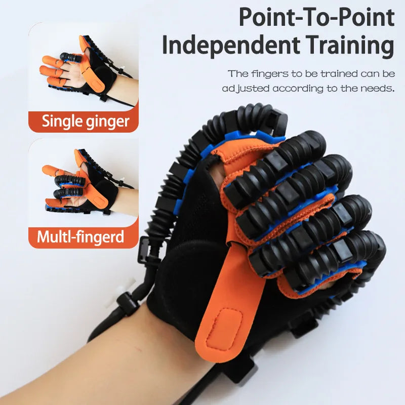 2025 Hand Rehabilitation Robot Gloves – Stroke & Hemiplegia Finger Exercise Trainer for Rehabilitation Therapy Device