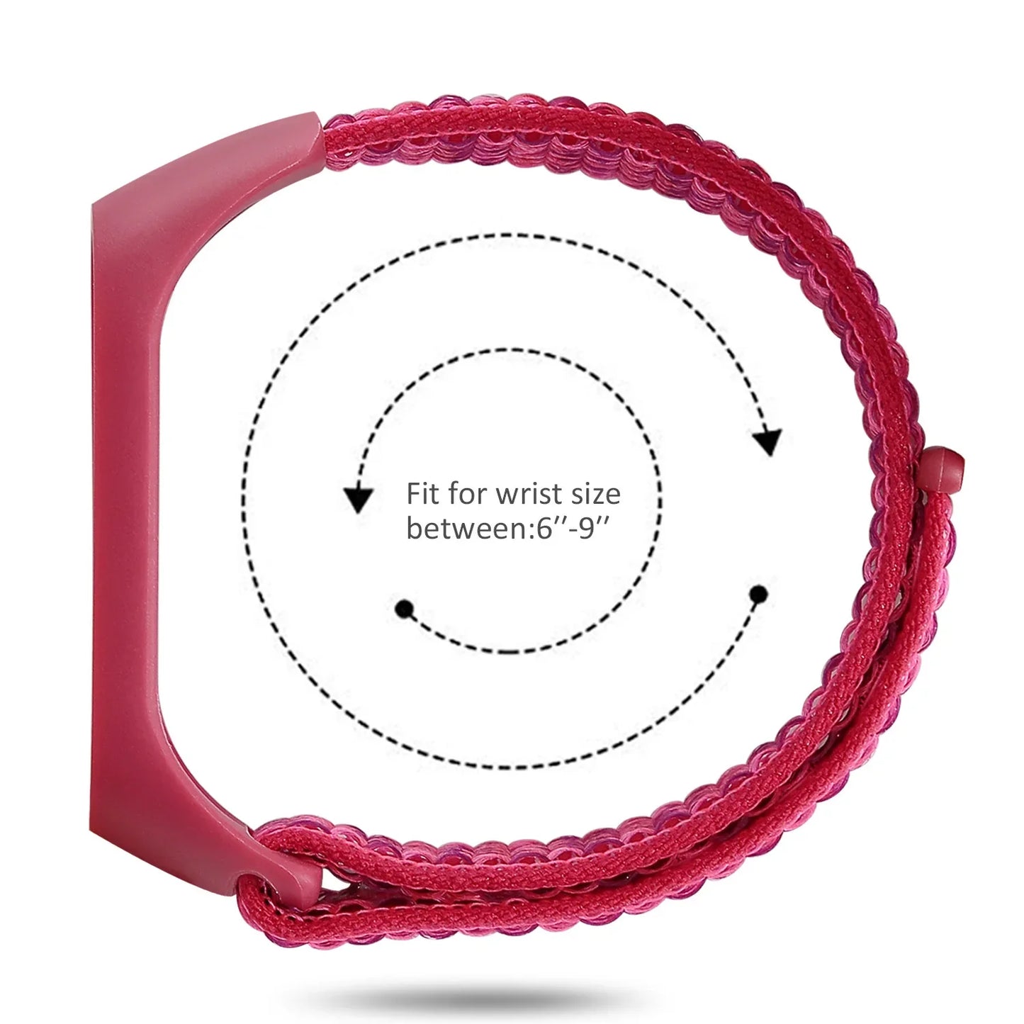 Nylon Loop Strap for Xiaomi Mi Band 9 & 8 NFC – Sport Replacement Wristband for Mi Band 7 6 5 4 3