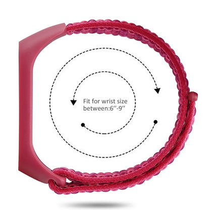 Nylon Loop Strap for Xiaomi Mi Band 9 & 8 NFC – Sport Replacement Wristband for Mi Band 7 6 5 4 3