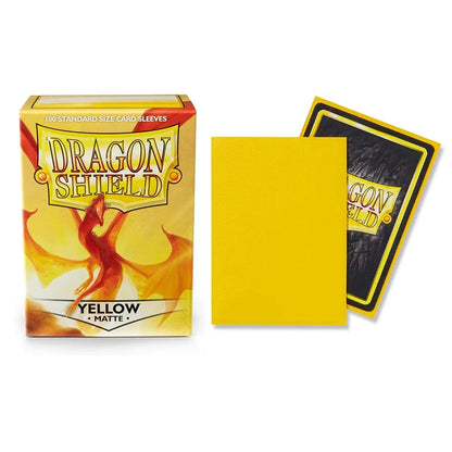 100PCS Dragon Shield Card Sleeves Box — Multicolor Matte Protectors for TCG, PTCG & Board Games