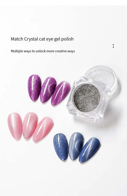 4PCS Magnetic Nail Art Tools - Stone Pattern Gel Magnet Sticks for Nail Enhancement