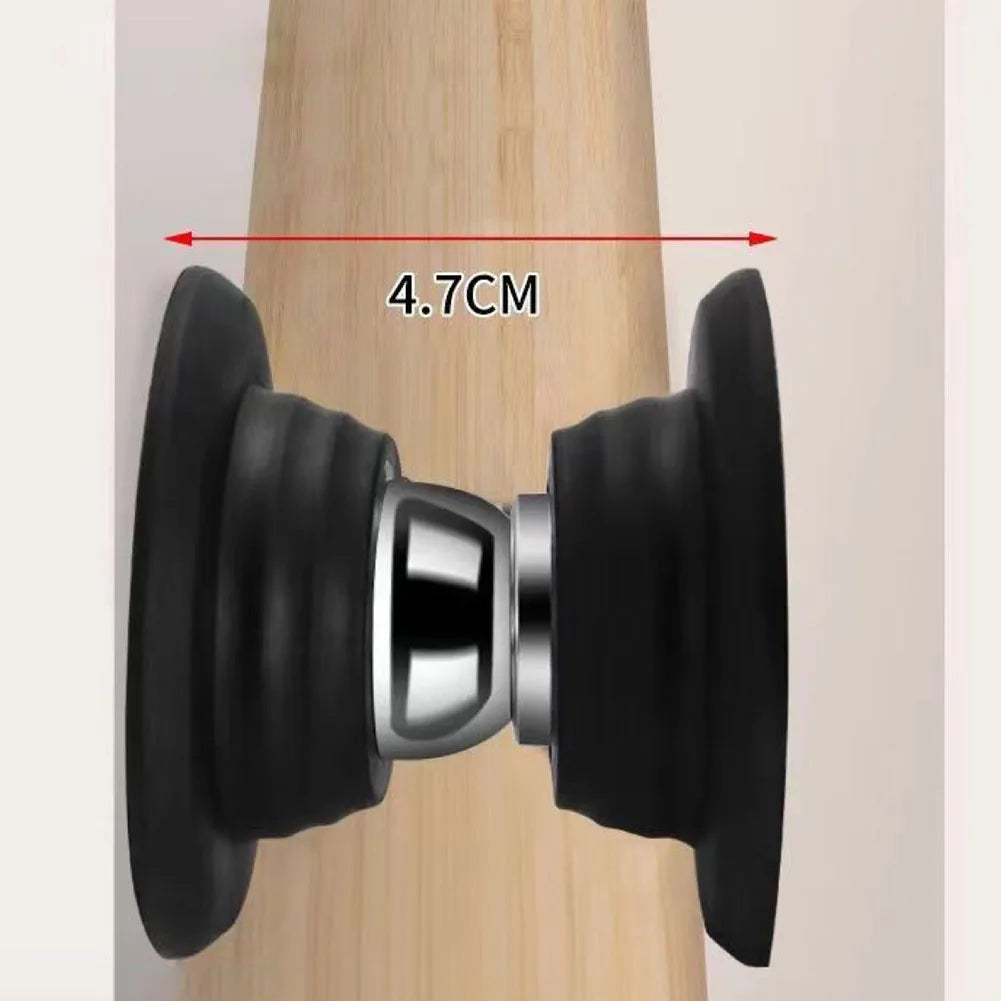 1pc Magnetic Door Stopper Holder | Free-Punch Silicone Door Stop | Anti-Collision Windproof Household Hardware Accessory
