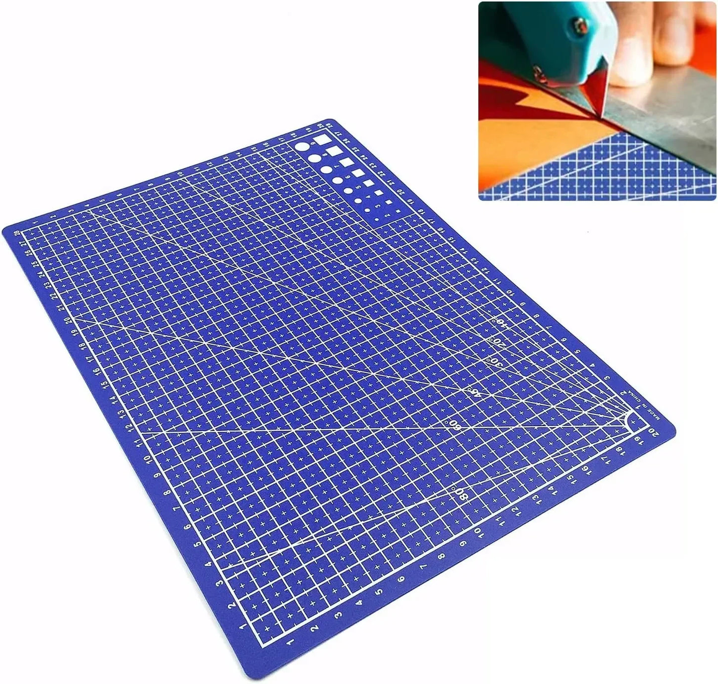 Durable A3/A4/A5 Multifunctional Cutting Mat – DIY Craft, Art Engraving, Paper Carving Pad with High Elasticity and Toughness