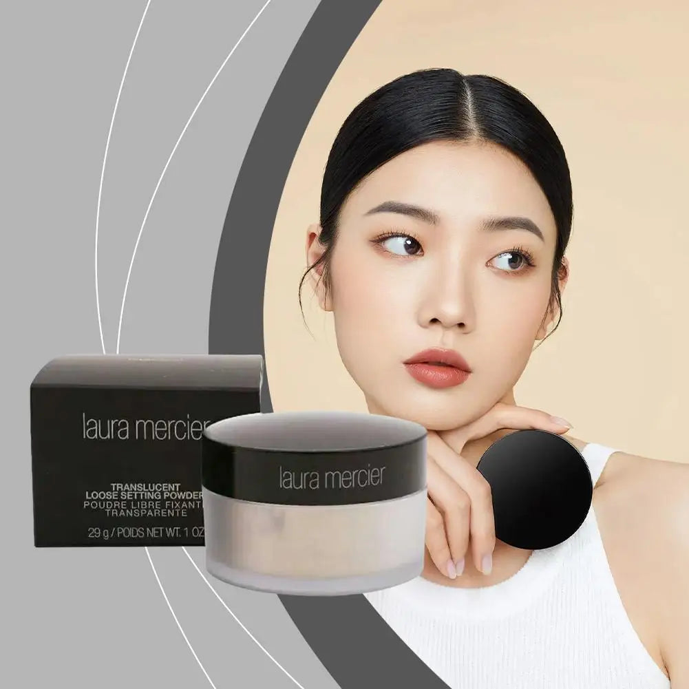 2024 Hot Loose Powder – Natural Soft Transparent Honey Makeup Powder with Packaging