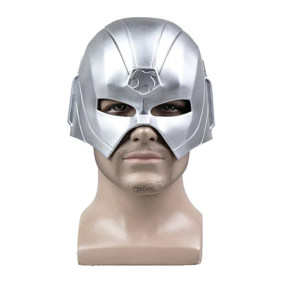 Suicide Squad Peacemaker Helmet Mask – PVC Cosplay Superhero Costume for Men, Halloween & Party Prop