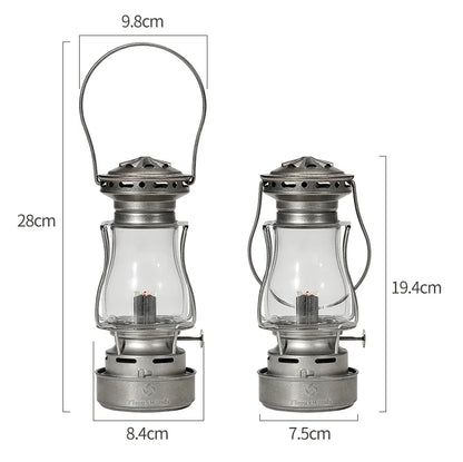 ThousWinds Twilight Kerosene Camping Lantern – Portable Retro Oil Lamp for Outdoor Picnic and Backpacking