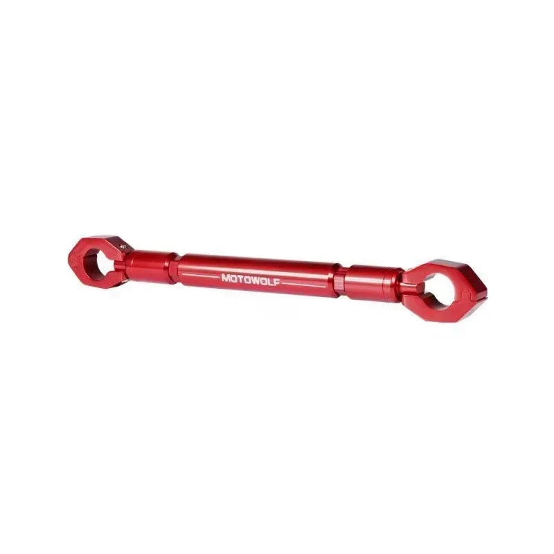 22mm CNC Aluminum Motorcycle & Scooter Crossbar – Reinforced Mount Bracket for Phone, GPS, Spotlight & Headlights