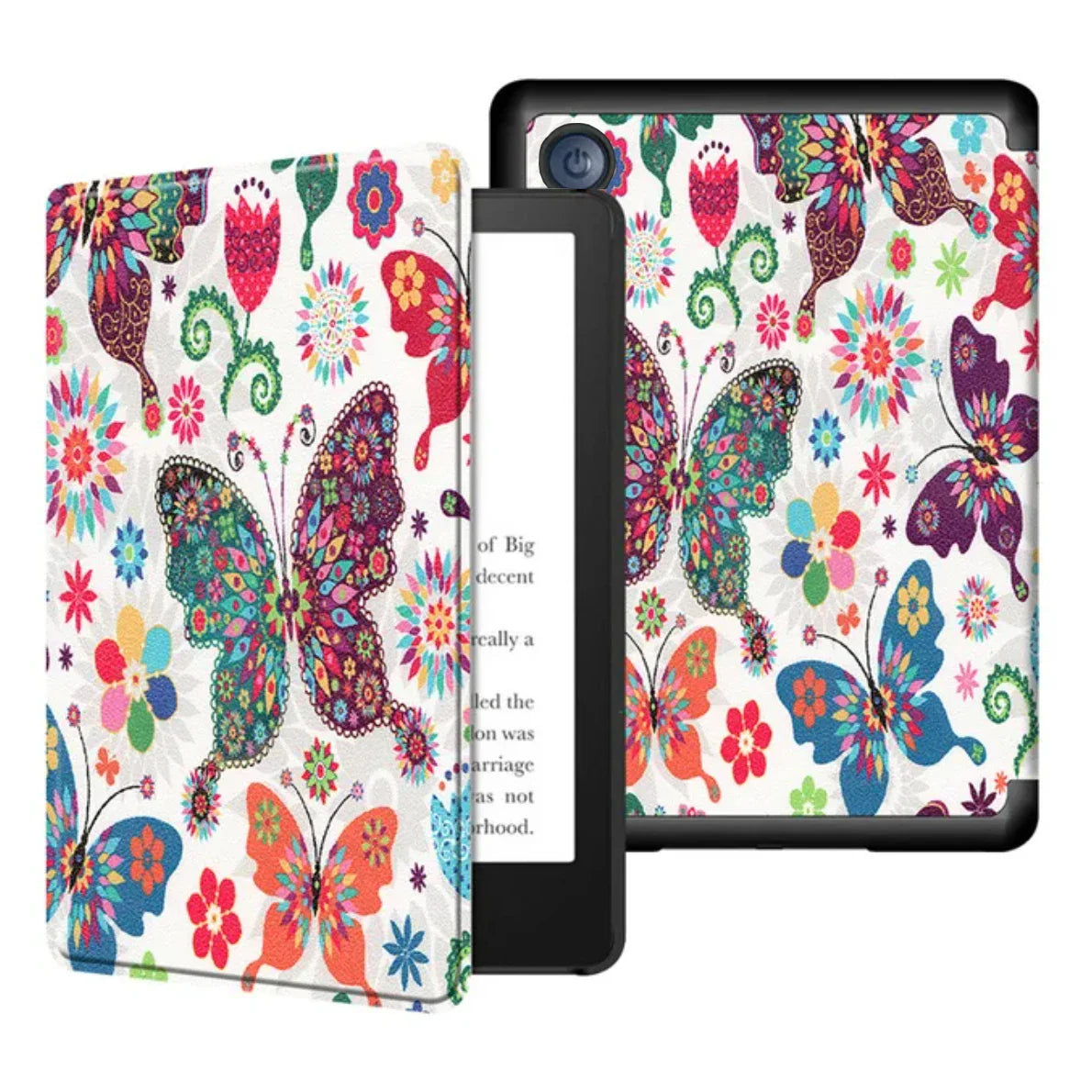 Kobo Clara BW/Clara Colour 2024 Case - 6 Inch Auto Wake Sleep PU Leather Cover, Soft Magnetic Ereader Hoesje N365 N367 Funda