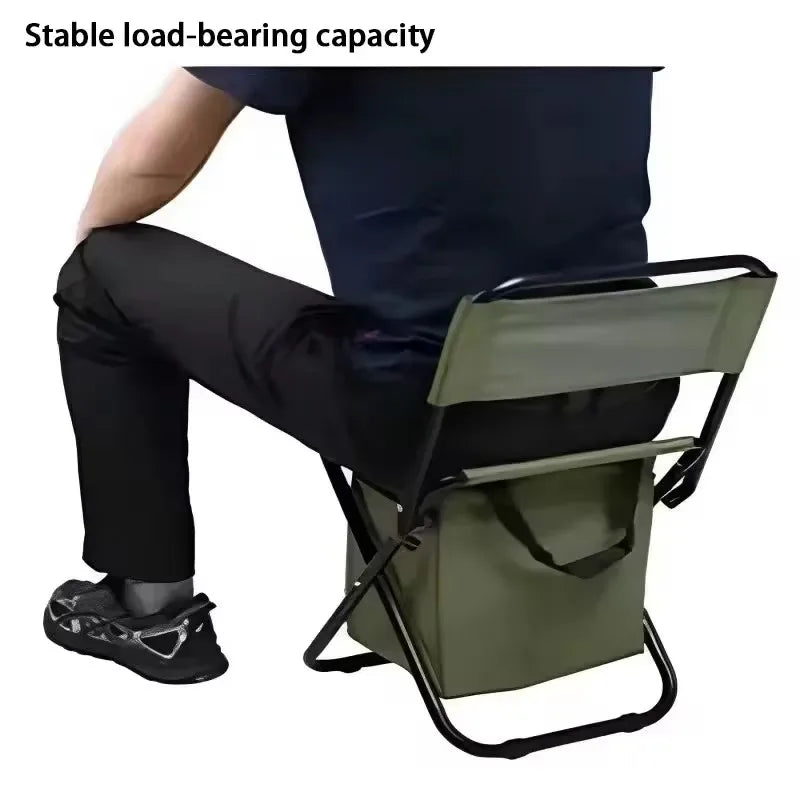 Detachable Portable Folding Moon Chair - Ultralight Outdoor Camping, Beach, Fishing, Travel, Hiking, and Picnic Seat