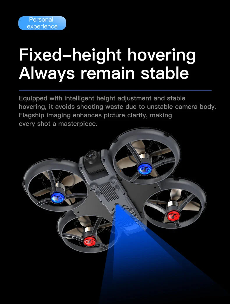X266 Mini RC Drone – 8K HD Dual Camera, 6-Axis Headless Quadcopter with 360° Flip, Remote Control Helicopter Toy for Boys