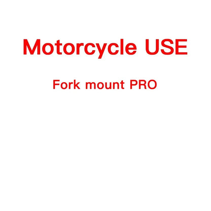 Customized Bicycle & Motorcycle Phone Holder — Fork Stem Handlebar Mount with Dampeners, Brake & Clutch V2 Adaptor