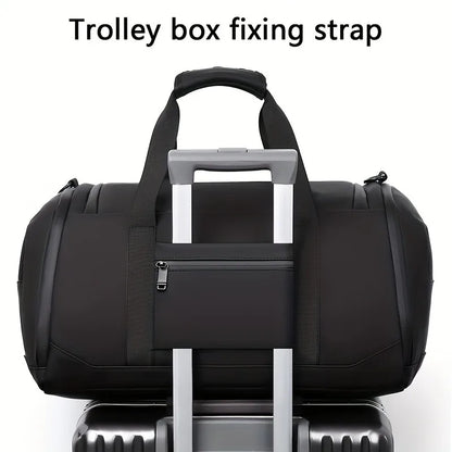 Large Capacity Men’s Carry-On Travel Duffel Bag – Spacious Gym & Weekend Overnight Bag with Multiple Compartments