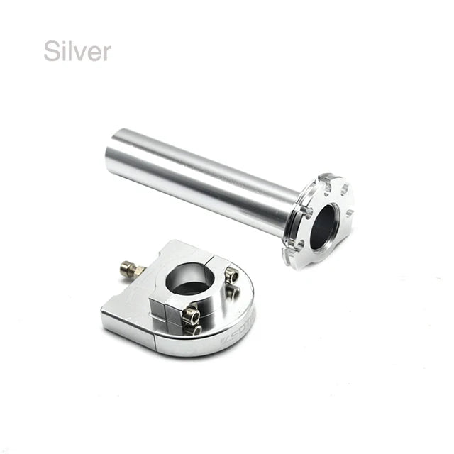 ZSDTRP 7/8" Aluminum Quick Action Throttle Grip Set – Twist Gas Throttle with Cable for 50cc, 110cc, 125cc Dirt & Pit Bikes