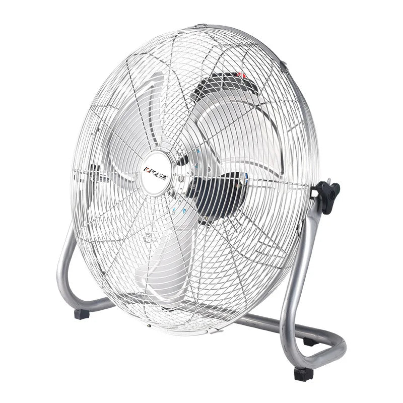 Industrial Floor Fan – 8-Speed 130° Oscillating Workshop Blower, Silent 45dB Turbo Motor with Overheat Protection