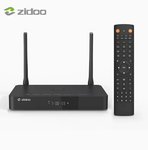 ZIDOO Z9X PRO 4K HDR Media Player — Android 11 TV Box, RTD1619BPD 64-bit Quad-Core, 4GB+32GB, VS10 Image Engine