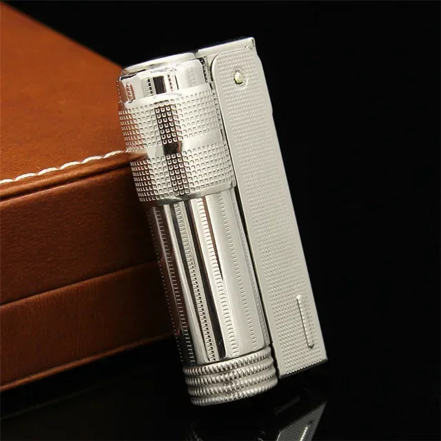 IMCO Aiku 6700 Metal Lighter – Austrian Retro Trench Design, Windproof Kerosene Lighter for Men’s Smoking Gift