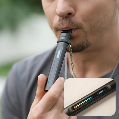 Smart Breathing Training Device - Guided Respiratory Muscle Exercise Assistant