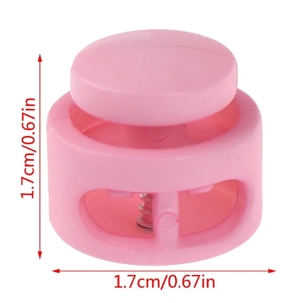 10Pcs Paracord Lanyard Cord Lock Stopper – Spring Toggle Clips for Backpacks, Sportswear, Shoelaces & Bags