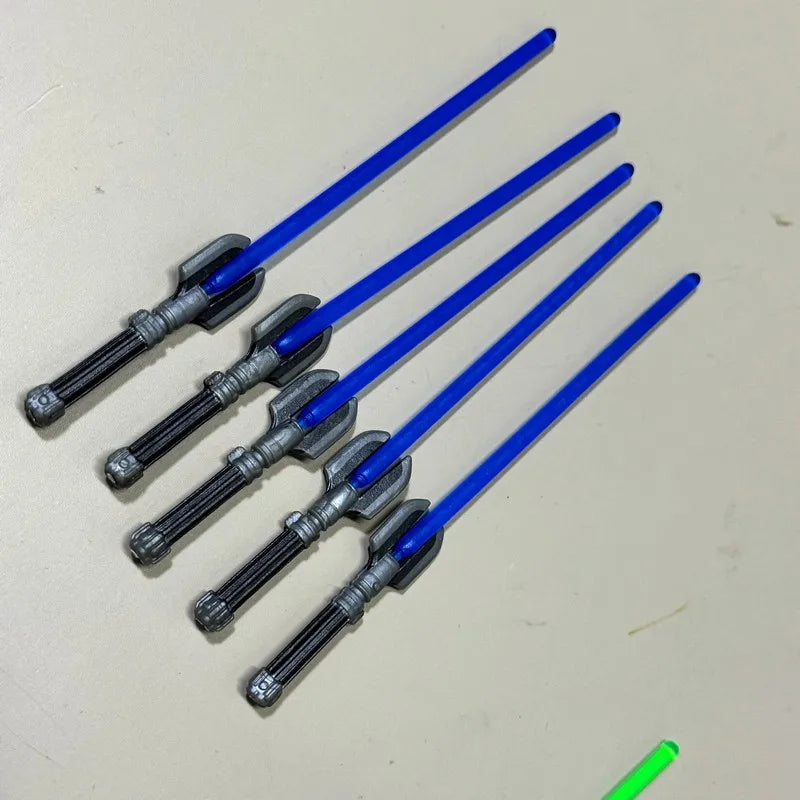 Lot of Star Wars & GI Joe Accessories – Lightsaber, Blaster Gun & Jetpack for 6’’ Action Figures