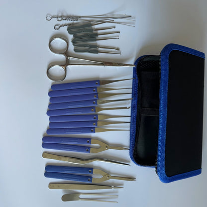 Broken Key Extractor Locksmith Tool Kit - Broken Key Removal Set for Easy Lock Repair
