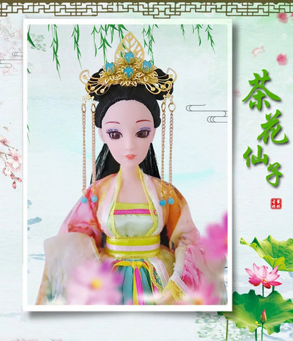 Ancient Dress Imperial Concubine Doll – Jointed Princess Fairy Suit with Clothes