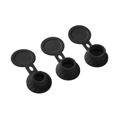 3/6PCS Bottle Emptying Caps with Adapters – 3 Sizes Inverted Flipping Bottle Transfer Connectors