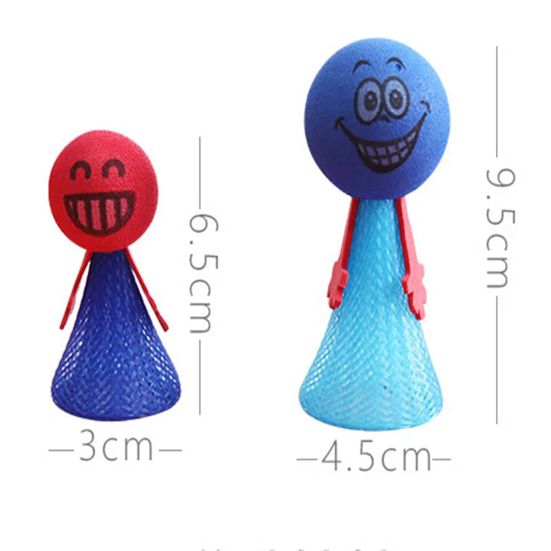 10Pcs Large and Small Funny Jumping Dolls - Birthday Party Gifts and Pinata Filling Toys for Kids